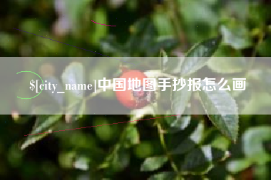 郴州中国地图手抄报怎么画