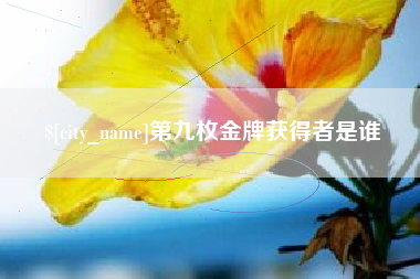 郴州第九枚金牌获得者是谁