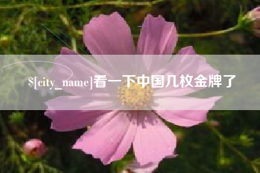 郴州看一下中国几枚金牌了