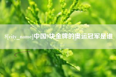 郴州中国9块金牌的奥运冠军是谁
