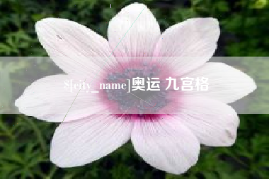 郴州奥运 九宫格