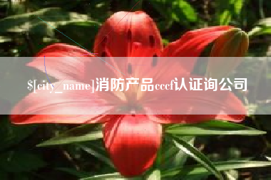 郴州消防产品cccf认证询公司