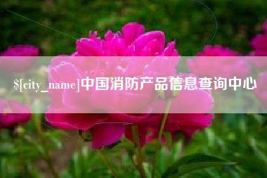郴州中国消防产品信息查询中心