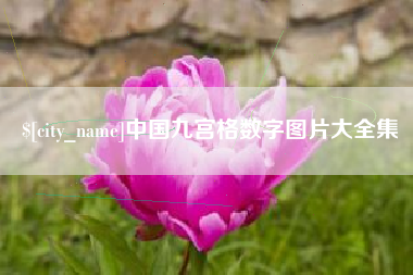 郴州中国九宫格数字图片大全集