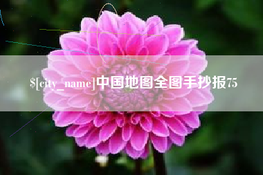 郴州中国地图全图手抄报75