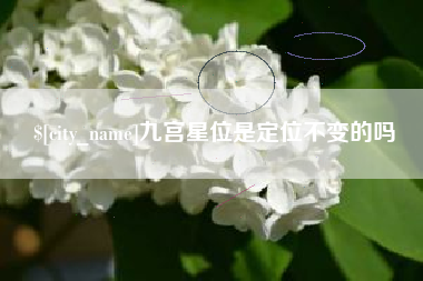 郴州九宫星位是定位不变的吗