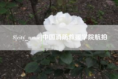 郴州中国消防救援学院航拍