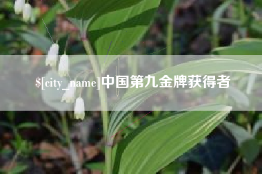 郴州中国第九金牌获得者