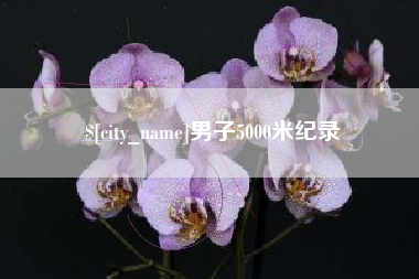 郴州男子5000米纪录