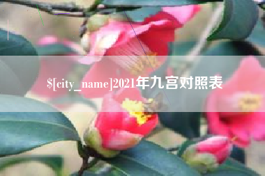 郴州2021年九宫对照表