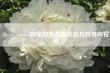 郴州国家应急救援员报名网查询官网