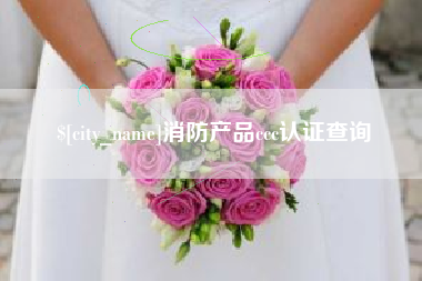 郴州消防产品ccc认证查询
