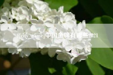 郴州中国金牌有哪些2021